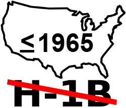 Company Statement RE: IT procurement - US Heritage Citizens prior to 1965 only - no H1B visa holders